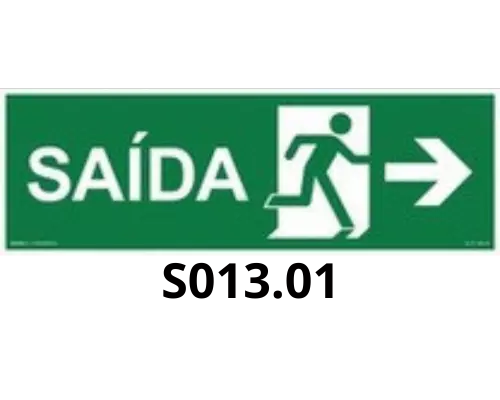 INDICAÇÃO COMPLEMENTAR DE ROTA DE EVACUAÇÃO E SAÍDA